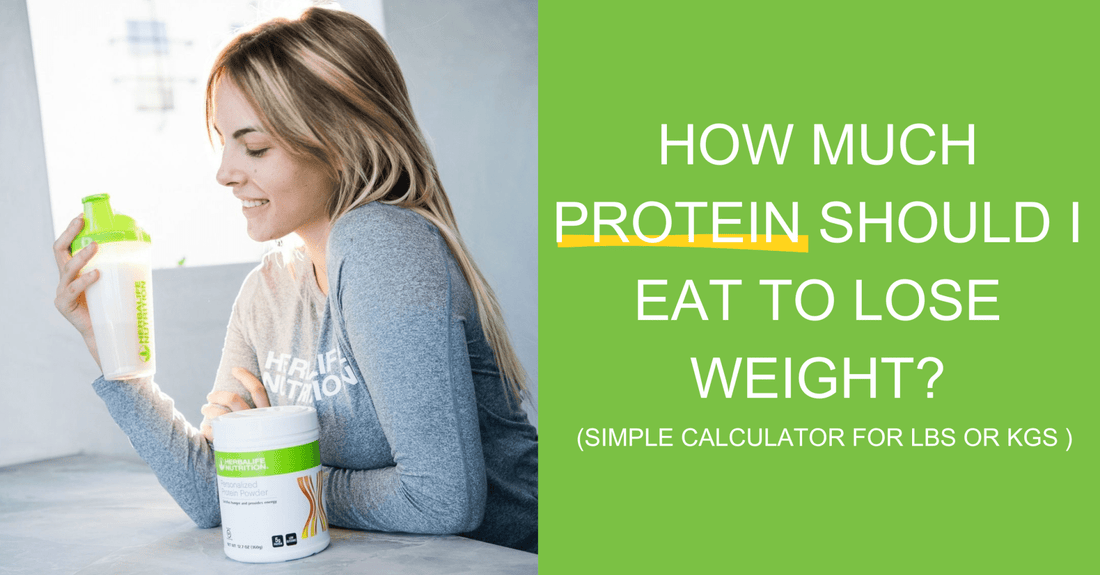 How Much Protein Should I Eat to Lose Weight? (Simple calculator for kgs or lbs)