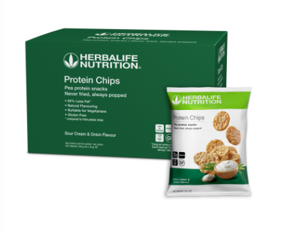 Protein Chips Sour Cream and Onion 10 x 30 g