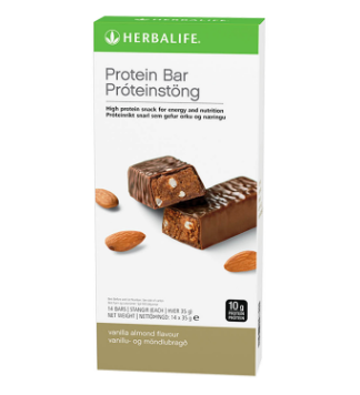 Protein Bars Vanilla Almond 14 Bars per Box